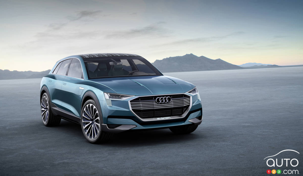 Francfort 2015 : Le concept Audi e-tron quattro enfin dévoilé!